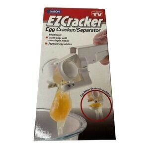 EZCracker Handheld Egg Cracker & Yolk Separator